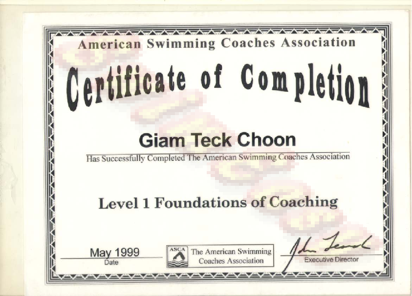 ASCA Level 1